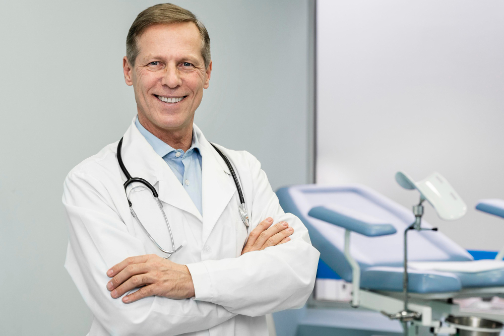 Urologista posa para foto em consultório: assim como ir ao ginecologista é parte da rotina de saúde da mulher, a visita ao urologista deve fazer parte da rotina masculina