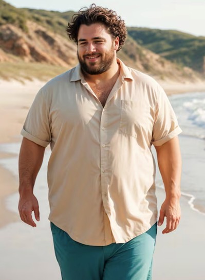 Imagem de um homem obeso: a obesidade, por si só, é um dos principais inimigos da fertilidade masculina.